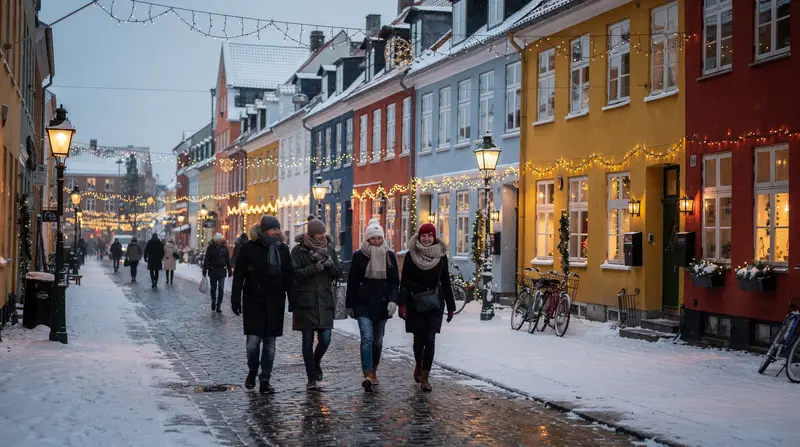 A weekend in Copenhagen in December — a personal account — A personal account of a December weekend in Copenhagen — Tivoli Christmas, canal
