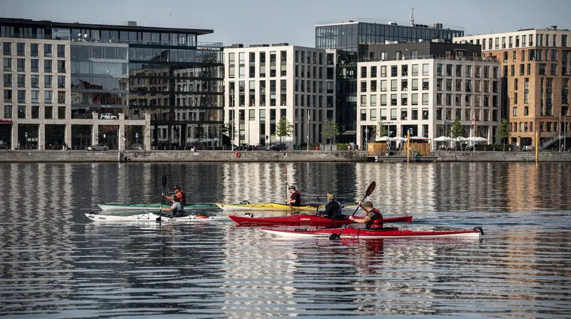 Kayak no Porto de Copenhaga: GreenKayak e Tours Guiados — Kayak no porto de Copenhaga — incluindo o GreenKayak gratuito, tours guiados de 